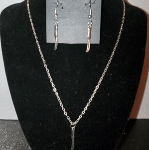 Earrings and Necklace Set